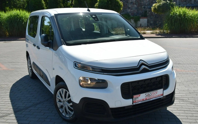 Citroen Berlingo cena 65900 przebieg: 106000, rok produkcji 2019 z Kruszwica małe 379